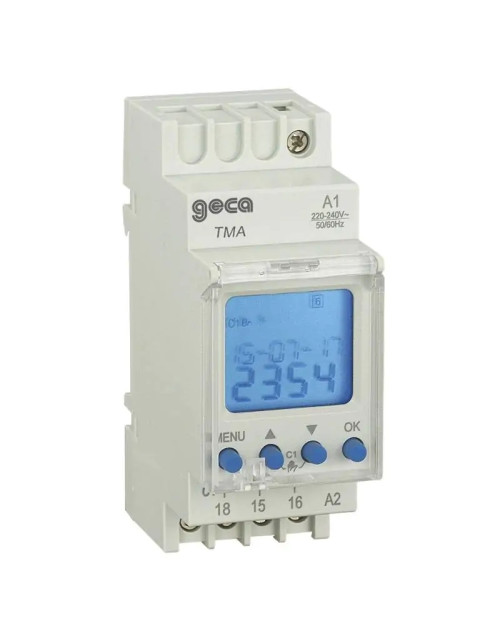 Geca TMA astronomical time switch 1GG/7GG/365GG 2 din modules 32152110