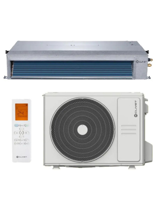 Clivet Duct 2 7.0kW 24000BTU R32 A++ Ducted Air Conditioner