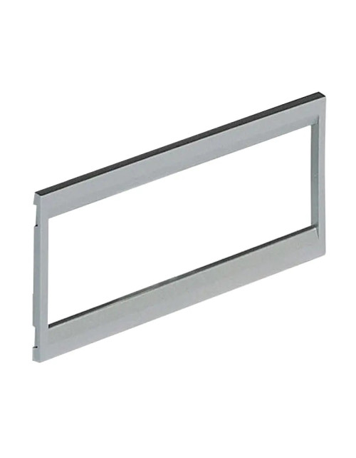 Plaque Livinglight Bticino 6 modules avec finition tech 16136F/6TH