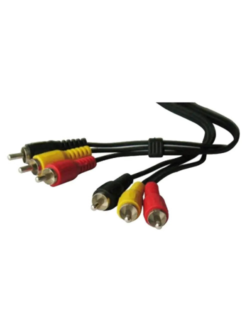 Melchioni 3RCA 3RCA Audio-Video-Kabel 1,5 Meter 149000192