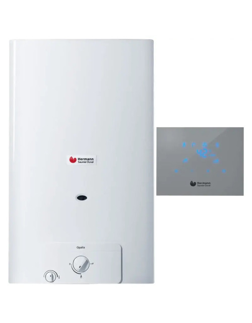 Hermann Opalia External F LR H-IT 12 liter methane sealed chamber water heater 0010024258