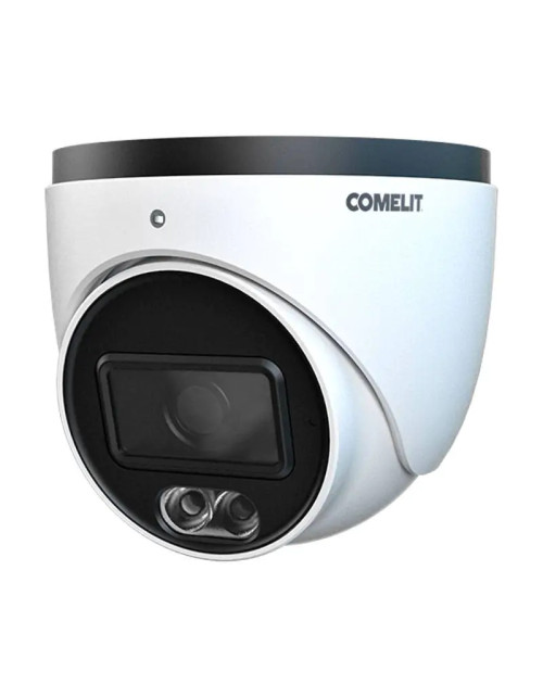 Cámara Turret Comelit Advance ColorUP IP 4MP lente fija 2.8mm IPTCAMA04FCUB