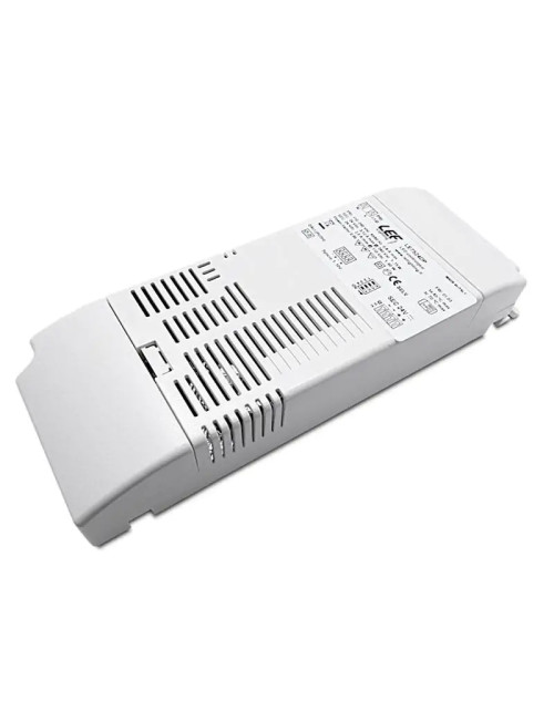 Alimentation pour bande LED LEF 75W 24VDC bouton et signal DALI IP20 LE7524DP