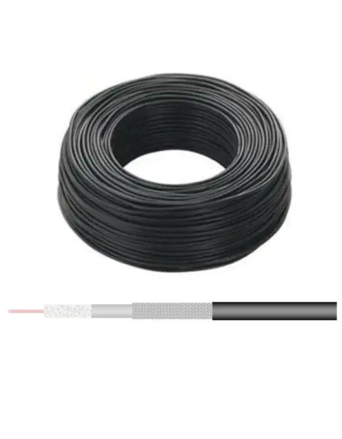 Coaxial Cable Tv Sat broadband Cavel double shielding D 6.6 100m