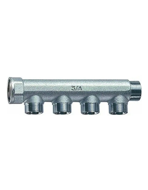 Far 3400 Colector de 4 vías MF 3/4" para sistemas de calefacción 3400 34