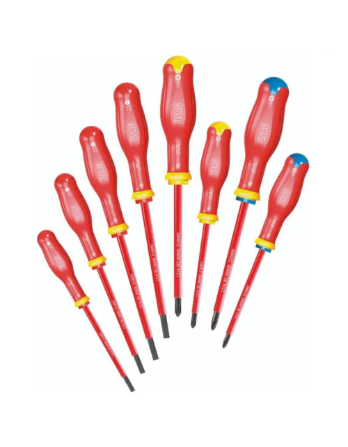 Set of 8 Screwdrivers Usag 092 SH8 1000V U00910106