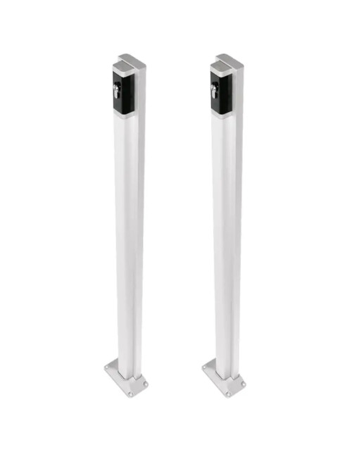 Pair of Gibidi DCA110-1 70400 aluminum columns