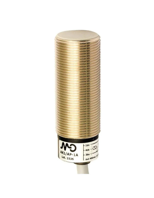 PRX M18 SCH PNP NO Datasensing Inductive Sensor with IP67 AK1/AP-3A cable