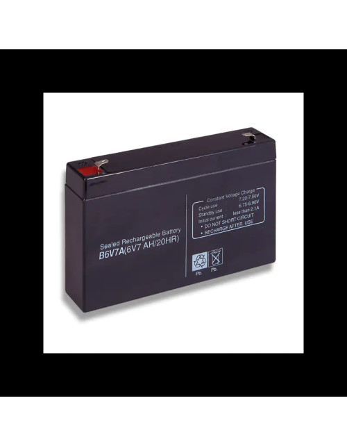 6V 7Ah Cobat lead acid battery Included B6V7A