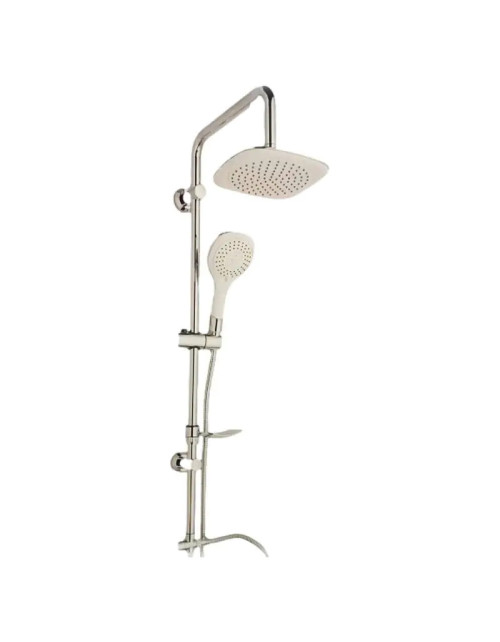 Colonna Doccia Mc 3 getti soffione quadrato con flessibili