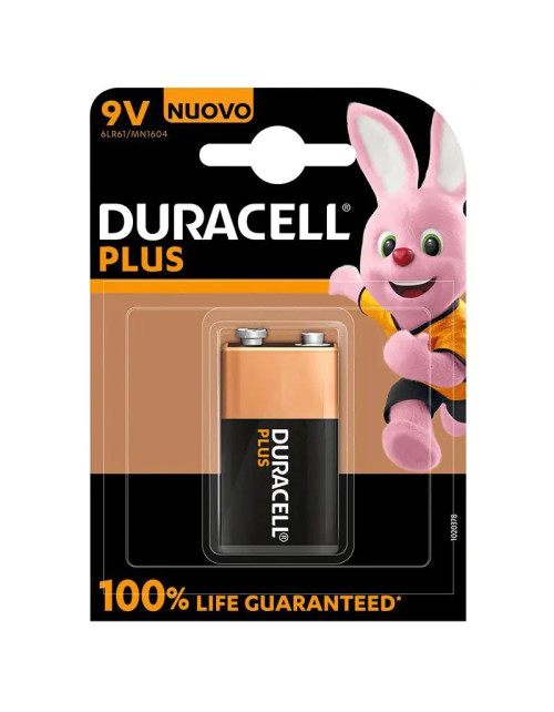 Batteria Alcalina Duracell MN1604 9V Blister 1 pezzo 302420000