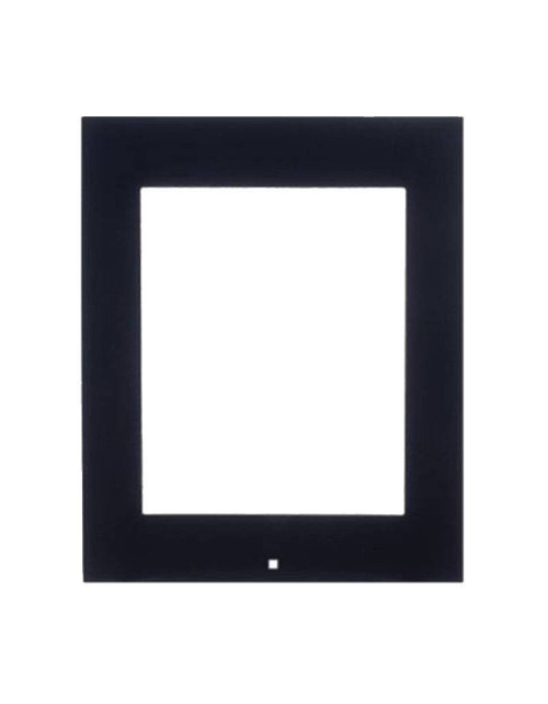 Frame for wall installation 2N 1 module black 9155021B