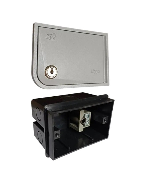 Zippo Blindo 3 in 1 recessed armored key selector with door 20080