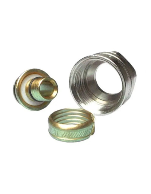 Eurocone fitting Cap for multilayer pipes F 3/4 brass EK16