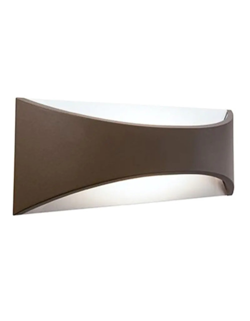 Sovil Moon grande applique murale LED marron 12W 4000K IP65 99108/27