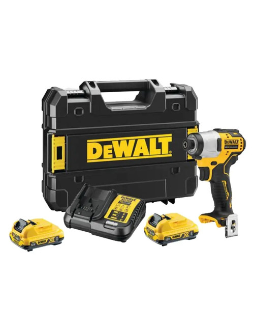 Clé à chocs compacte Dewalt 1/4 XR 12V connexion DCF801D2-QW