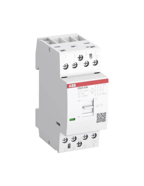 Contacteur modulaire Abb 25A 4NA 24V 2 Modules EN2540N01