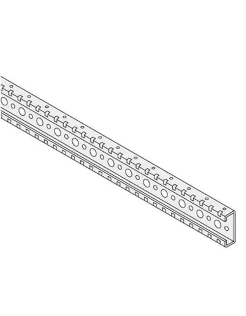 Abb crosspieces for frameworks galvanized steel sheet 2 pieces L400 mm PCRM0388