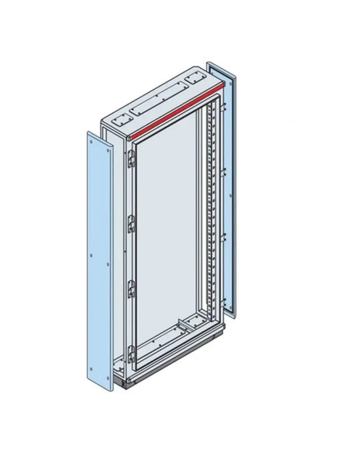 Abb monobloc floor structure cabinet 24 modules DIN 630A IP65 SM1662