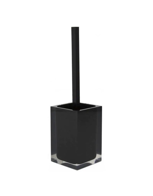 Gedy Rainbow freestanding toilet brush holder black RA33-14