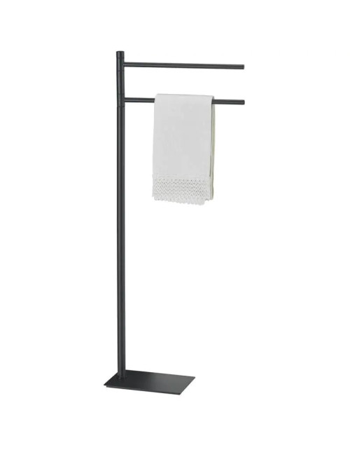 Gedy Trilly matt black towel stand TR31-14