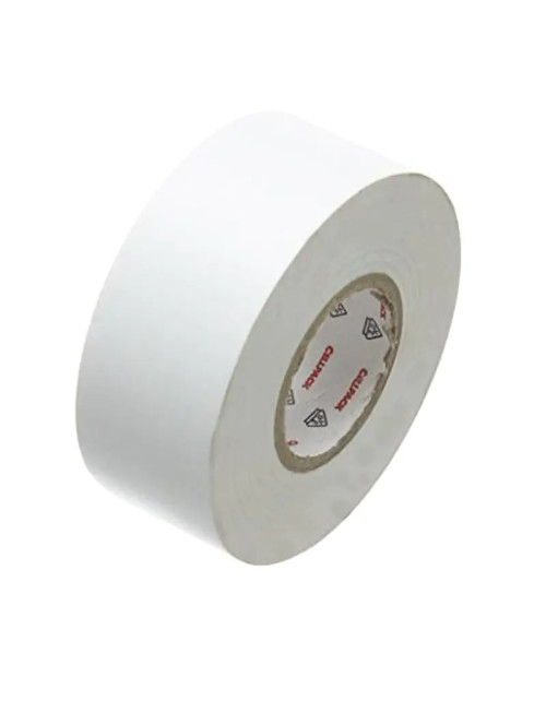 CELLPACK white insulating tape 25X25X0.15 in PVC 145789