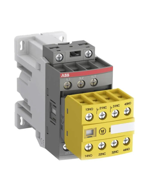 Contacteur de sécurité tripolaire Abb AFS12Z avec bobine 24 VDC AFS12Z302230