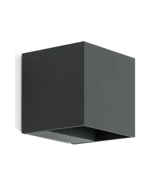 Aplique Lombardo Dodo 100 8W LED 4000K Gris Oscuro LL14303DN