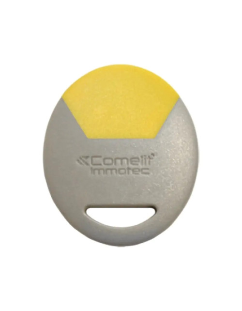 Comelit standard yellow key ring format paper SK9050Y/A