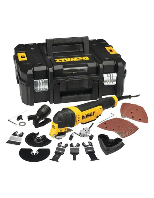 DeWALT Multifunktionswerkzeug mit oszillierendem Drahtvorschub DWE315KT-QS