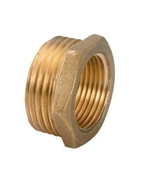 IBP M/F hex fitting 2 x 1 inch brass 8241 M16008000