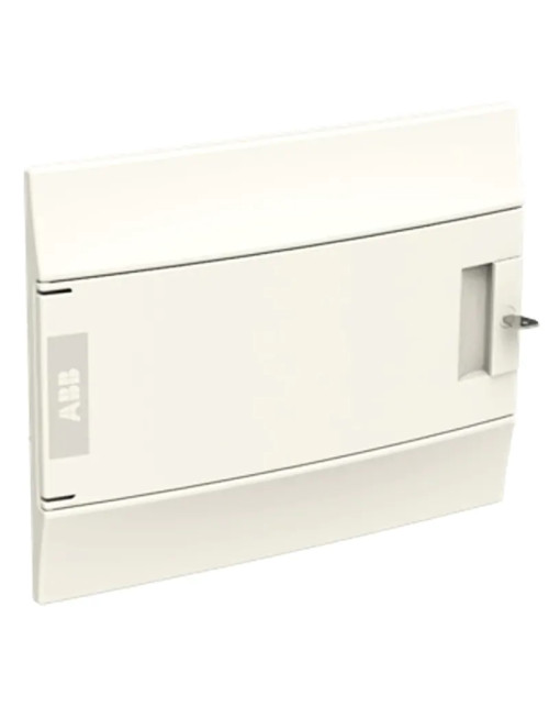 Cuadro de distribución de empotrar ABB 12 módulos IP41 puerta ciega blanco 41F12X11