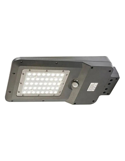 Melchioni alumbrado público LED 15W con panel solar 4000K 499047522