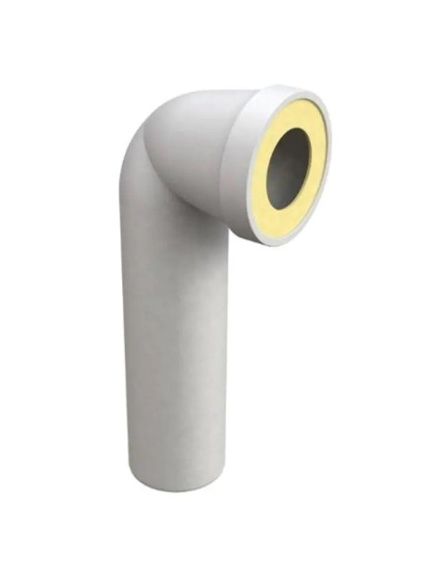 Bonomini 90-Grad-Bogen für WC-Ablauf D 100 mm weiß 8435PV10C0
