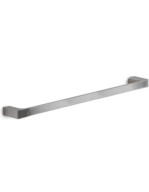 Wall mounted bathroom towel holder Gedy Pirenei 60cm brushed steel PI21-60-38