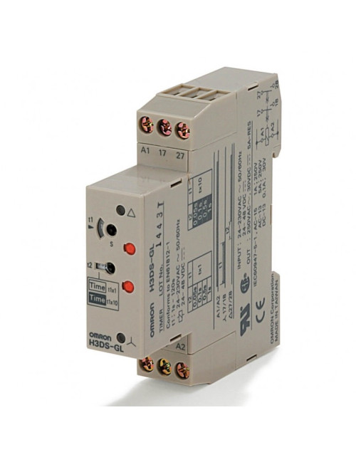 Minuterie étoile-triangle Omron 2NA 1 Module H3DSGLBYOKX-1717