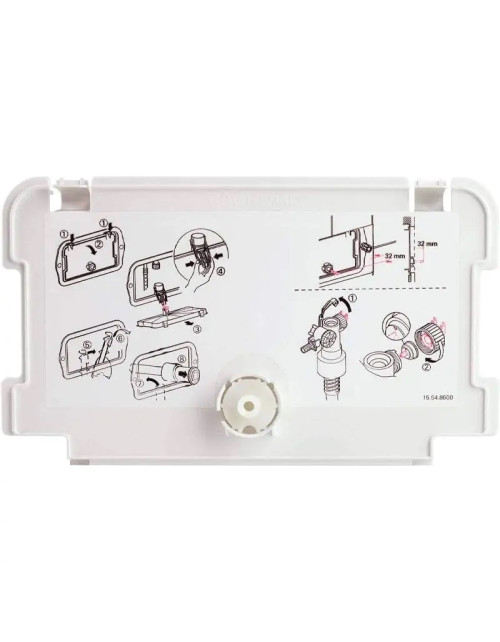 Plaque de protection Grohe pour réservoir de toilettes 37643000 43966000