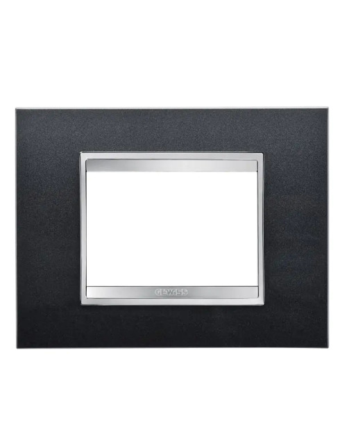 Placa de pizarra Gewiss Chorus LUX 3P GW16203VA