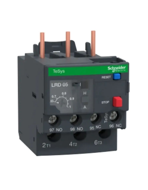 Relais Thermique Telemecanique 0,63-1A pour moteur TeSys LRD05