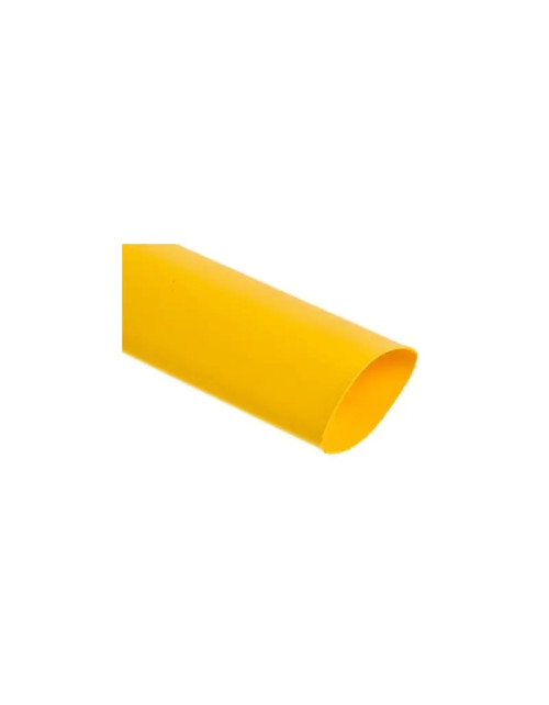 Etelec heat shrink tubing 9.5 reduces to 4.8 Yellow 1 m GT1160
