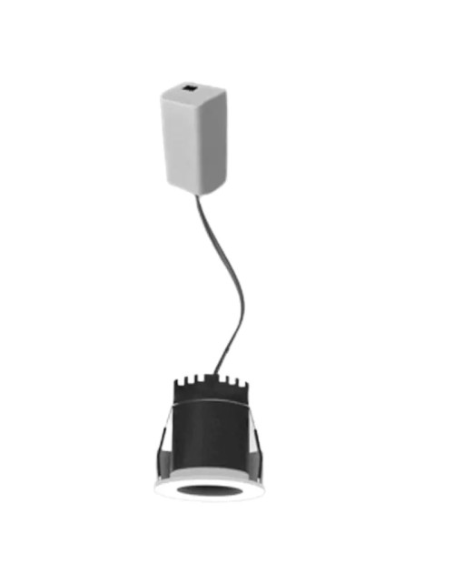 Faretto Century LED ZETA-P a incasso 3W 2700K diametro foro 32mm ZP-032427