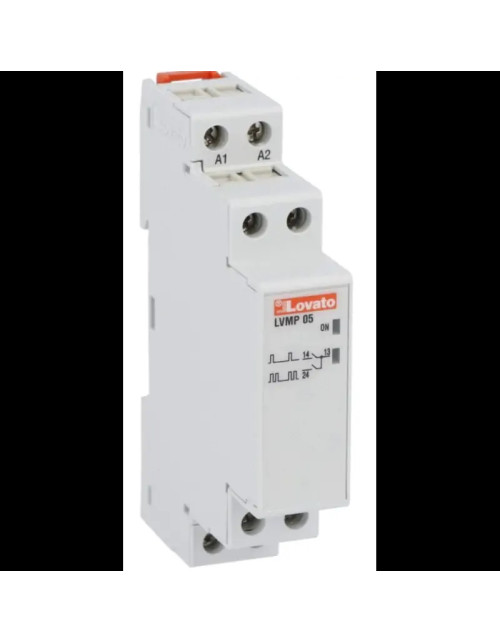 Lovato exchange relay 2 AC-DC power outputs 24-48VDC 24-240VAC
