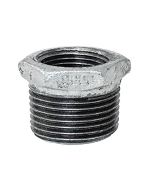 Gebo Cast Iron threaded reducer for Male/Female pipes 4 x 3 241-59G