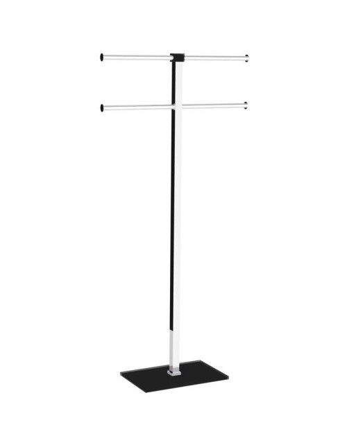 Gedy Rainbow free standing towel holder, black RA31-14