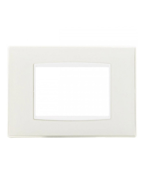 Vimar Eikon white 3-module ice plate Classic Reflex 20653.B41