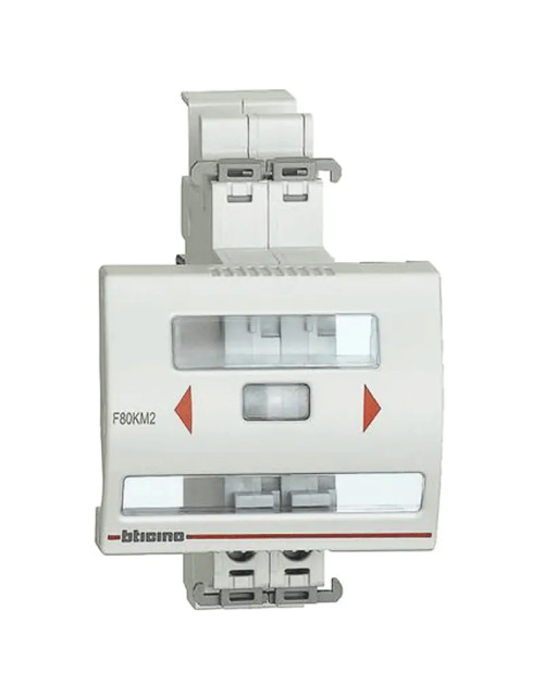Enclavamiento mecánico Bticino para módulos BTDIN 2 DIN F80KM2