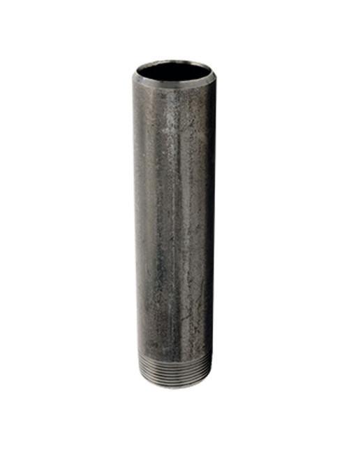 Gebo threaded black steel barrel 1/2 x 200 mm 72.200.04S