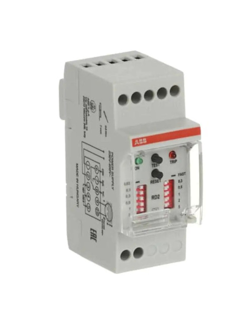 Modulares Differentialrelais Abb RD2 Typ A 230/400 V AC EG 316 2