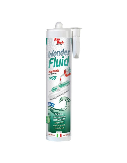 Gel fluido aislante monocomponente en cartucho para cables 280ML WONDER