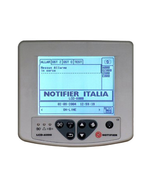 Panneau de répéteur LCD pour panneaux de commande Notifier série AM LCD6000N